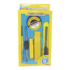 Conjunto De Ferramenta De Metal E Plastico 6 Peças