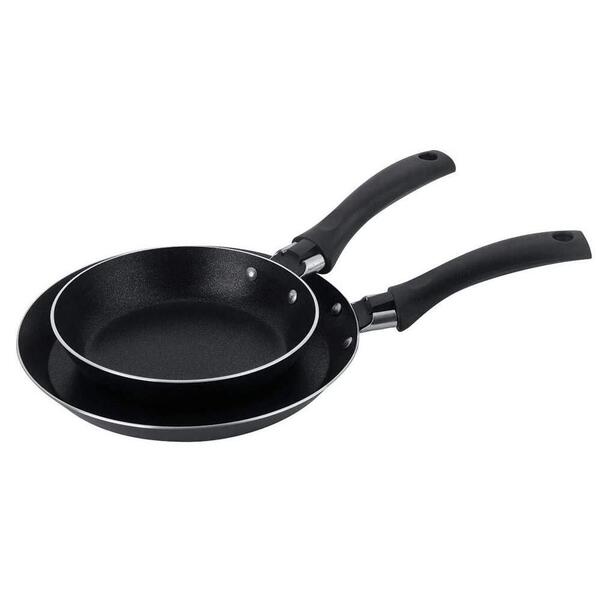 Conjunto De Frigideiras 16 E 20cm Antiaderente Preto - Multif