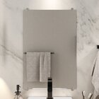 Conjunto De Gabinete Banheiro Creta 60cm Com Cuba E Espelho -