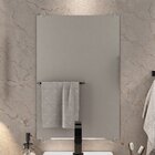 Conjunto De Gabinete Banheiro Creta 60cm Com Cuba E Espelho -