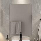 Conjunto De Gabinete Banheiro Creta 60cm Com Cuba E Espelho -