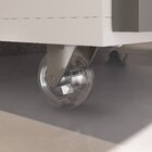 Conjunto De Gabinete Banheiro Creta 60cm Com Cuba E Espelho -