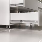 Conjunto De Gabinete Banheiro Creta 80cm Com Cuba E Espelho -