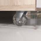 Conjunto De Gabinete Banheiro Creta 80cm Com Cuba E Espelho -