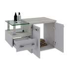 Conjunto De Gabinete De Banheiro Com Cuba Aria 41 E Espelheir