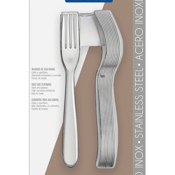 Conjunto De Garfos De Mesa Aco Inox 12 Pc Tramontina
