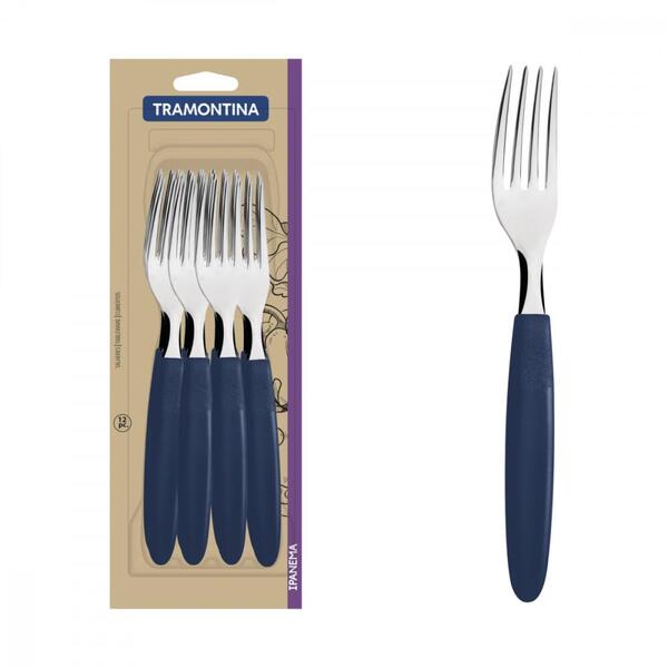 Conjunto De Garfos De Mesa Tramontina Ipanema Com Lâminas Em