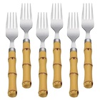 Conjunto De Garfos Sobremesa Bambu Asper Mimo Style Atj05gs 7
