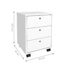 Conjunto De Gaveteiros Croydon Branco