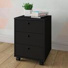 Conjunto De Gaveteiros Croydon Preto