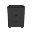 Conjunto De Gaveteiros Croydon Preto