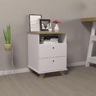 Conjunto De Gaveteiros Ipswich Olmo Branco