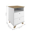 Conjunto De Gaveteiros Ipswich Olmo Branco