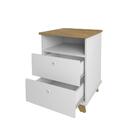 Conjunto De Gaveteiros Ipswich Olmo Branco