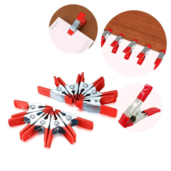 Conjunto De Grampos 8 Peças Para Marcenaria