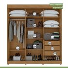 Conjunto De Guarda-roupa 3 Portas 3 Gavetas Saion Plus 1 Port