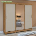 Conjunto De Guarda-roupa 3 Portas 3 Gavetas Saion Plus 1 Port