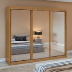 Conjunto De Guarda-roupa 3 Portas 3 Gavetas Saion Plus Super