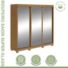 Conjunto De Guarda-roupa 3 Portas 3 Gavetas Saion Plus Super