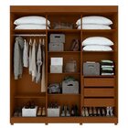 Conjunto De Guarda-roupa 3 Portas 3 Gavetas Saion Plus Super