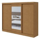 Conjunto De Guarda-roupa 3 Portas 4 Gavetas Nice Com Espelho