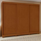 Conjunto De Guarda-roupa 3 Portas 4 Gavetas Nice Com Pés e Cô