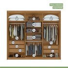 Conjunto De Guarda-roupa 6 Portas Áries E Cômoda Toronto Amên