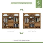 Conjunto De Guarda-roupa 6 Portas Áries E Cômoda Toronto Amên