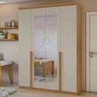 Conjunto De Guarda-roupa Alonzo Com Espelho E Cômoda Da Vinci