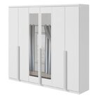 Conjunto De Guarda-roupa Alonzo Com Espelho E Cômoda Da Vinci