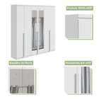 Conjunto De Guarda-roupa Alonzo Com Espelho E Cômoda Da Vinci