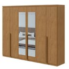 Conjunto De Guarda-roupa Alonzo Com Espelho E Cômoda Da Vinci