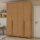 Conjunto De Guarda-roupa Alonzo Com Pés E Cômoda Da Vinci Com