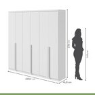 Conjunto De Guarda-roupa Alonzo E Cômoda Da Vinci Com Nicho B