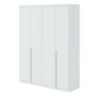 Conjunto De Guarda-roupa Alonzo E Cômoda Toronto Branco