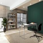 Conjunto De Home Office Atlanta Branco Carraro