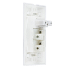 Conjunto de Interruptor Simples 10A Branco Brava! Iriel