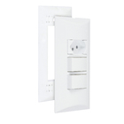 Conjunto de Interruptor Simples 10A Branco Brava! Iriel