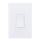 Conjunto de Interruptor Simples 10A Branco Impéria Iriel
