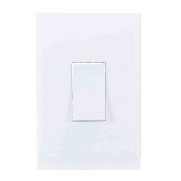 Conjunto de Interruptor Simples 10A Branco Impéria Iriel