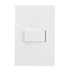 Conjunto de Interruptor Simples 10A Branco InovaPro Alumbra