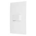 Conjunto de Interruptor Simples 10A Branco InovaPro Alumbra