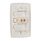 Conjunto de Interruptor Simples 10A Branco Lille Lexman