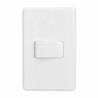 Conjunto de Interruptor Simples 10A Branco S19 Simon