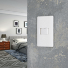 Conjunto de Interruptor Simples 10A Branco S19 Simon