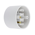 Conjunto de Interruptor Simples 10A Cinza Sobrepor Fame