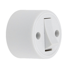 Conjunto de Interruptor Simples 10A Cinza Sobrepor Fame