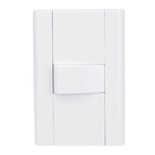 Conjunto de Interruptor Simples 16A/250V Branco Modulare Fame