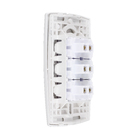 Conjunto de Interruptor Simples Branco Lille Lexman