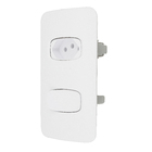 Conjunto de Interruptor Simples com Tomada 10A 4x2 Branco Gracia